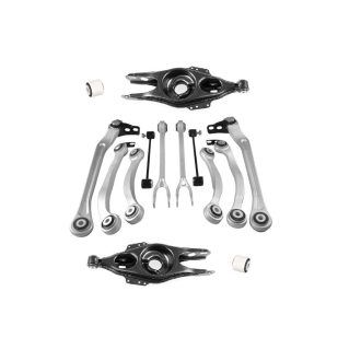   Mercedes E, W211 hátsó lengőkar szett TELJES (Erősített 14 db.-os)