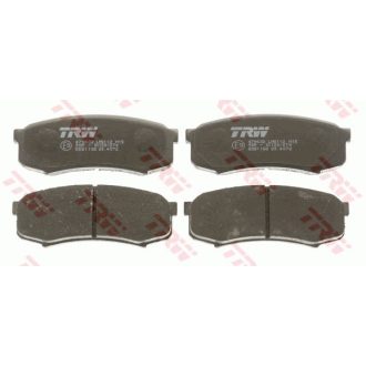   Toyota Land Cruiser 120 Hátsó fékbetét szett (Gyári m. TRW)